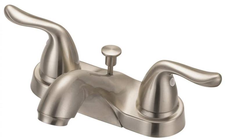 Boston Harbor F5121033NP Two Handle Lavatory Faucet, Brushed Nickel