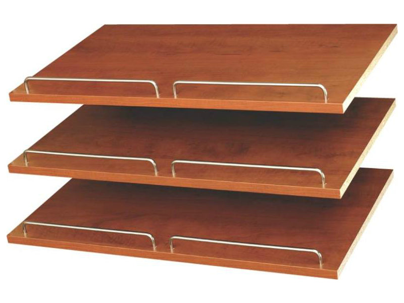 Easy Track RS1600-C Shoe Shelves, 24", Cherry