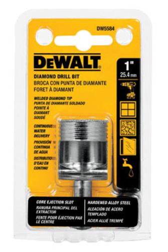 Dewalt DW5584 Diamond Drill Bit, 1"