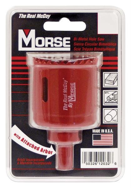 Mk Morse MHSA40C TAC40 Real McCoy Bi-Metal Hole Saw, Red, 2-1/2"