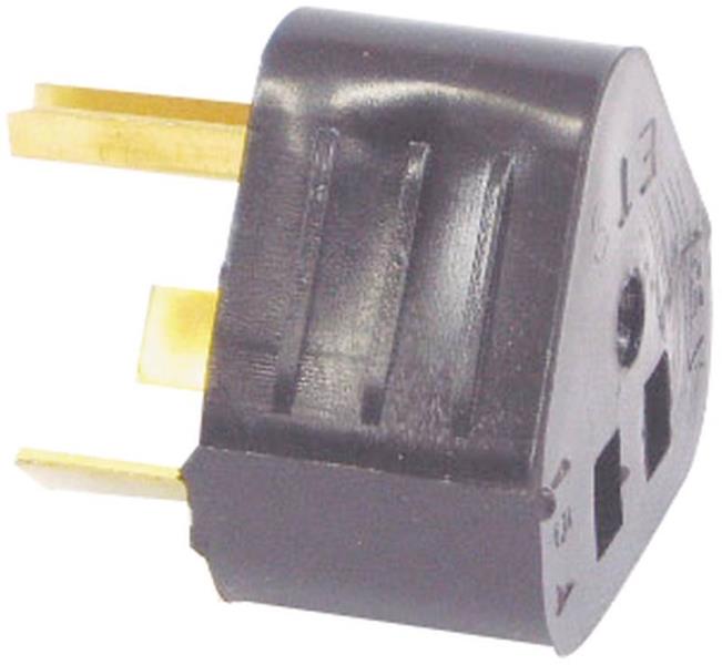 US Hardware RV-320C Temporary Adapter, 30AMP Male x 15AMP Male