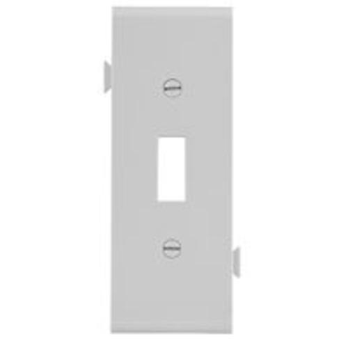 Cooper Wiring STC1W Snap-Together Toggle Center Wall Plates, White