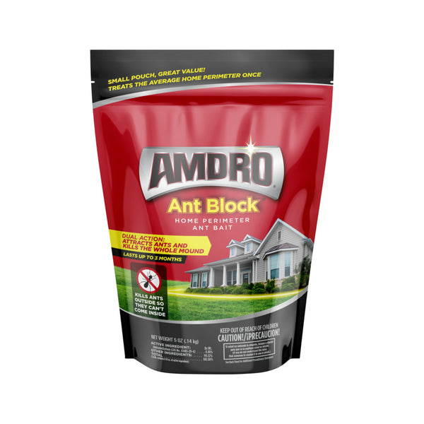 Amdro 100530445 Ant Block Home Perimeter Ant Bait, 5 Oz