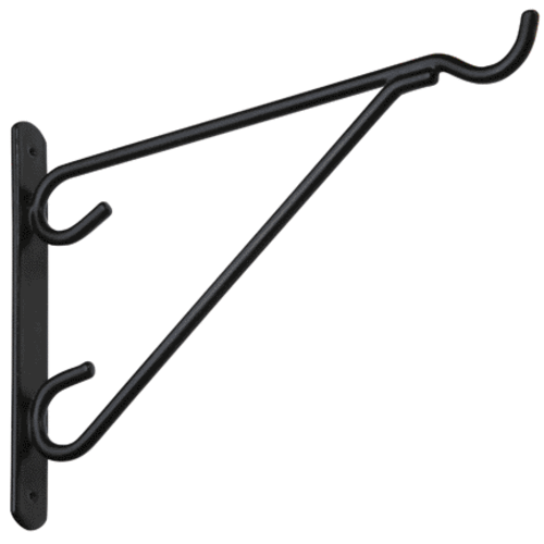 Stanley Hardware 274-647 Outdoor Brackets, Black Vinyl Coated, 12"