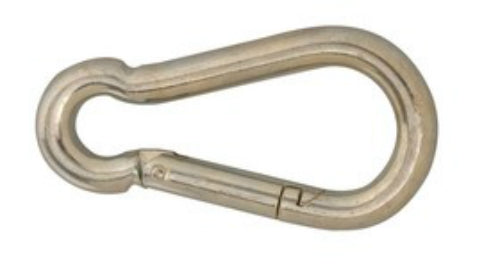 Campbell T7645046V Spring Snap Link Tagged 1/2", Zinc
