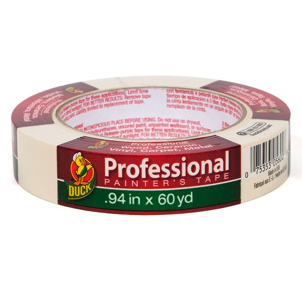 Duck 13622488 Professional Painter's Tape, Beige, 0.94" x 60 Yard
