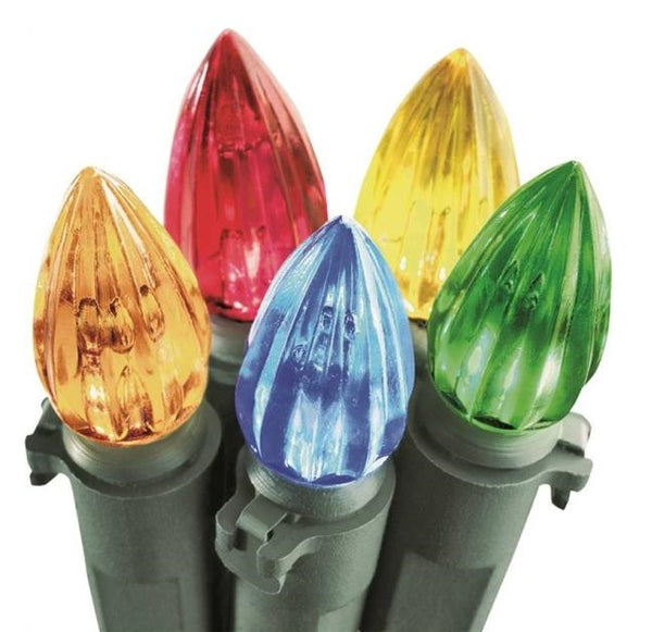 Holiday Basix U12E245A Light Sets, 90 Light, C3, 9 Ft, Multi Color