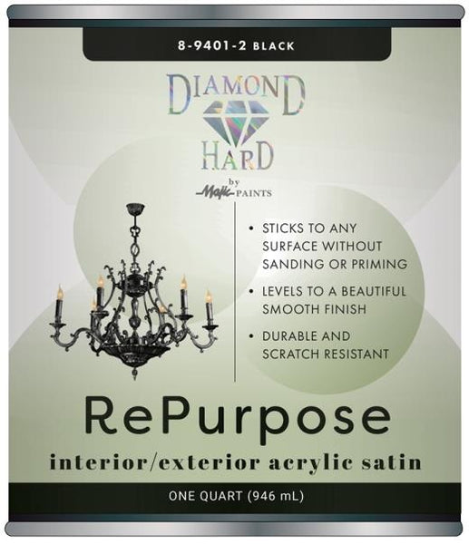 Majic 8-9401-2 Diamond Hard Repurpose Enamel Paint, 1 Quart