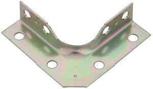 National Hardware N245-720 V114 Steel Corner Brace, Zinc Plated, 2-1/2" x 5/8"