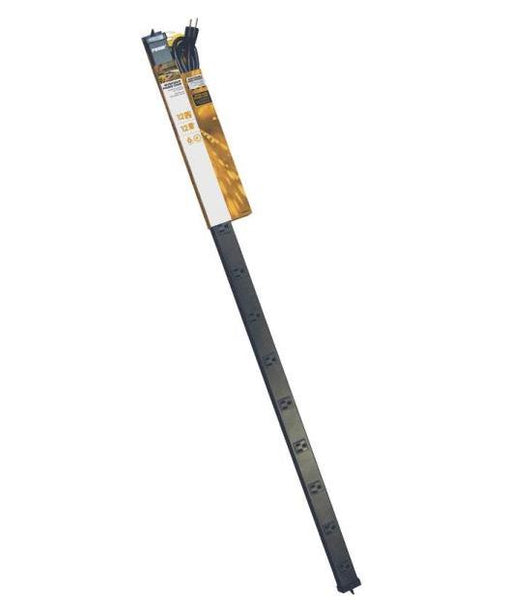 Prime Wire & Cable PB000012 Outlet Metal Strip with Breaker, 4&#039;