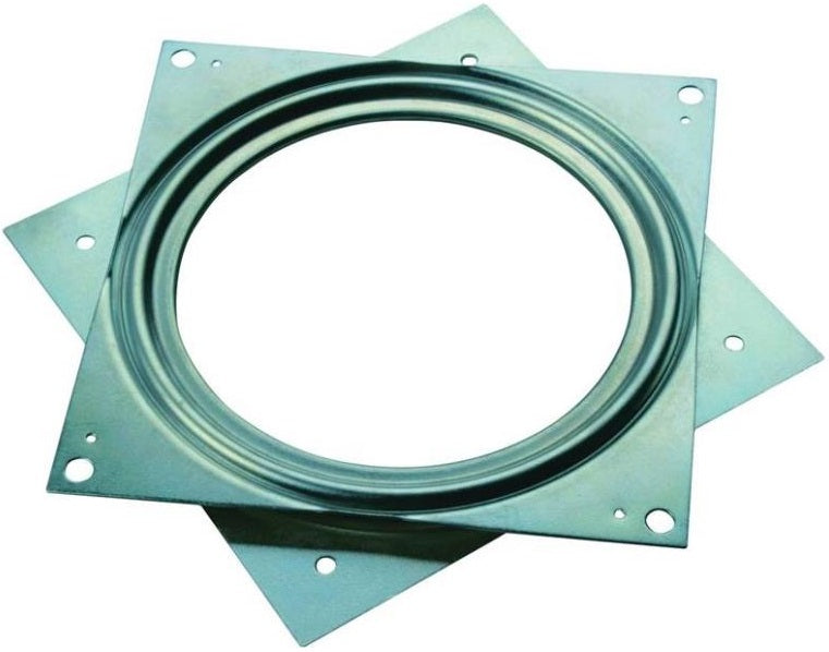 Prosource JC-L01-PS Lazy Susan Turntables, 4", Zinc Plate