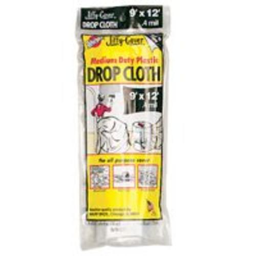 Warp PC-72 Plast Dropcloth, 9 x 12&#039;, 4 Mil