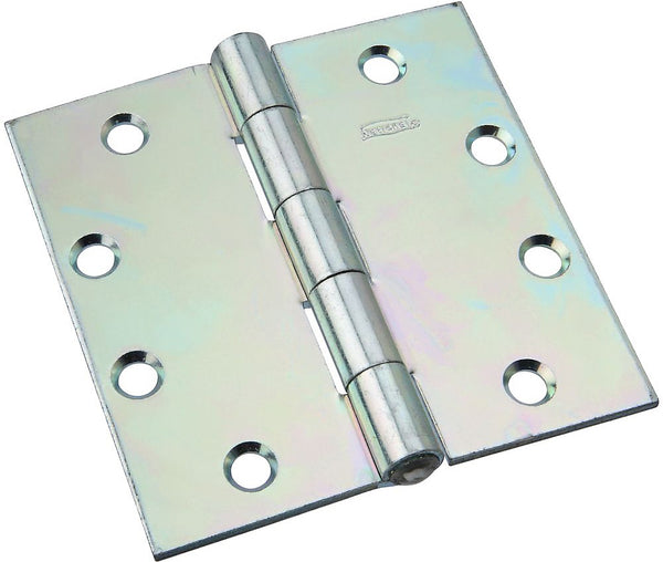 National Hardware N140-798 505BC Non-Removable Pin Hinges, 4-1/2", Zinc plated
