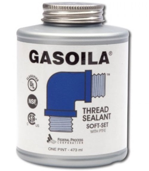 Gasoila SS04 Soft-Set Pipe Thread Sealant With PTFE Paste, 2 Oz