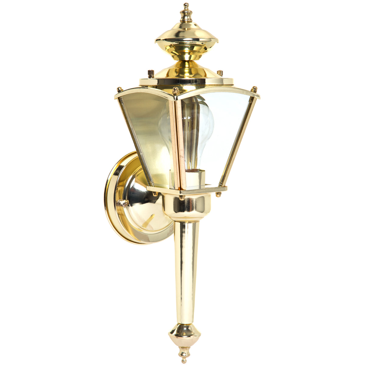 Boston Harbor 4003H2 Single Light, Polished Brass Coach Lantern