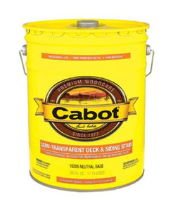 Cabot 140.0016306.008 Semi Transparent Deck & Siding Stain