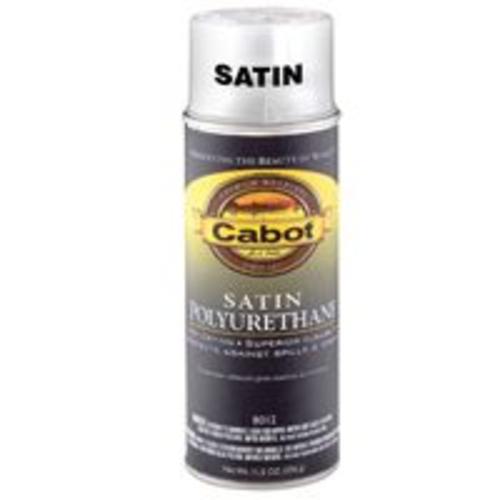 Cabot 144.0008017.076 Polyurethane Spray 11.5 Oz, Satin