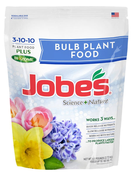 Jobes 59666 Easy Gardener Bulb Food, 13-10-10, 6 Lb