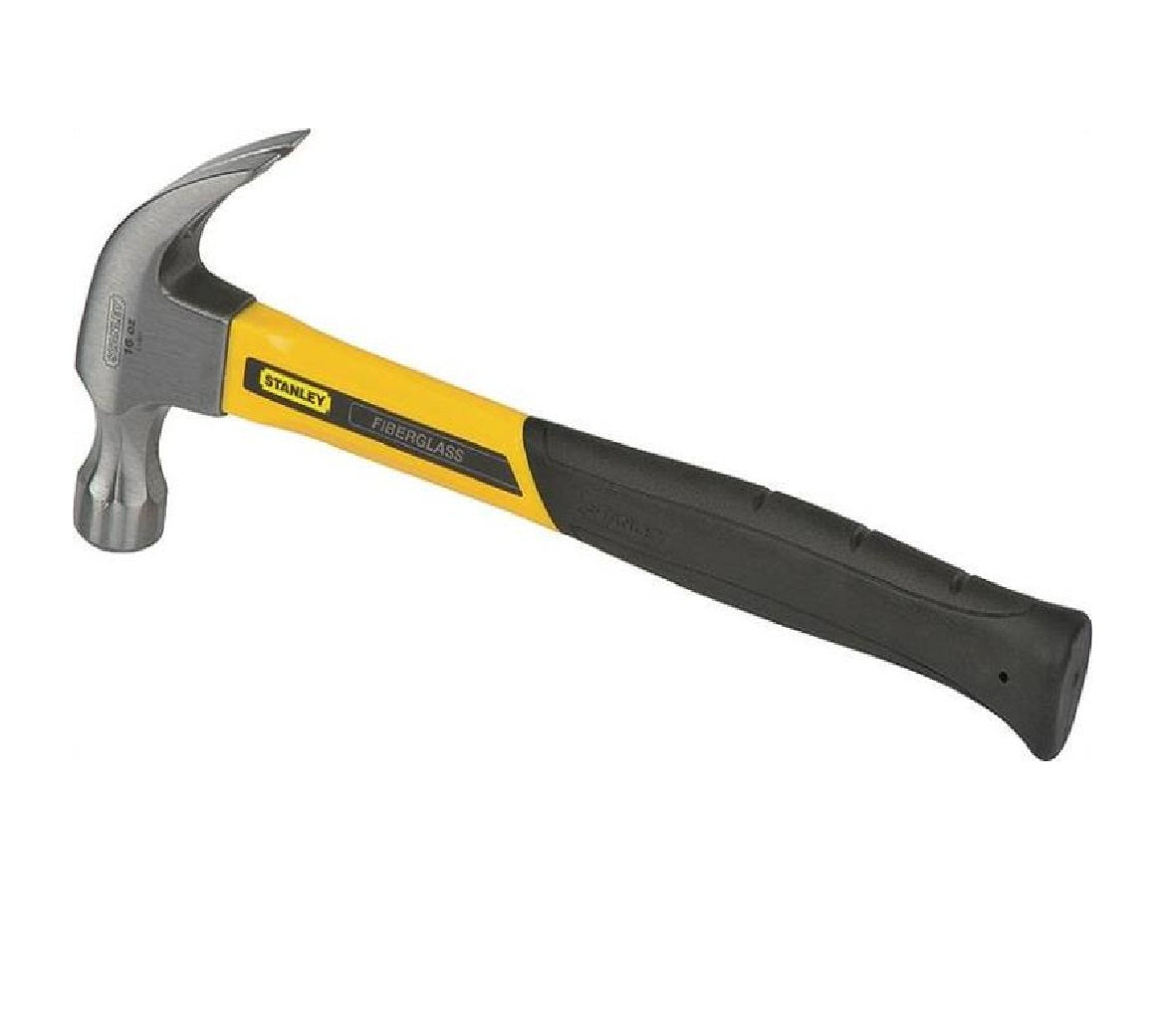 Stanley STHT51512 Curve Claw Fiberglass Hammer, 16 Oz
