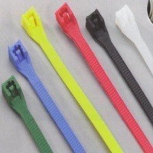Calterm 73242 Assorted Color Cable Tie, 8", Pack-100