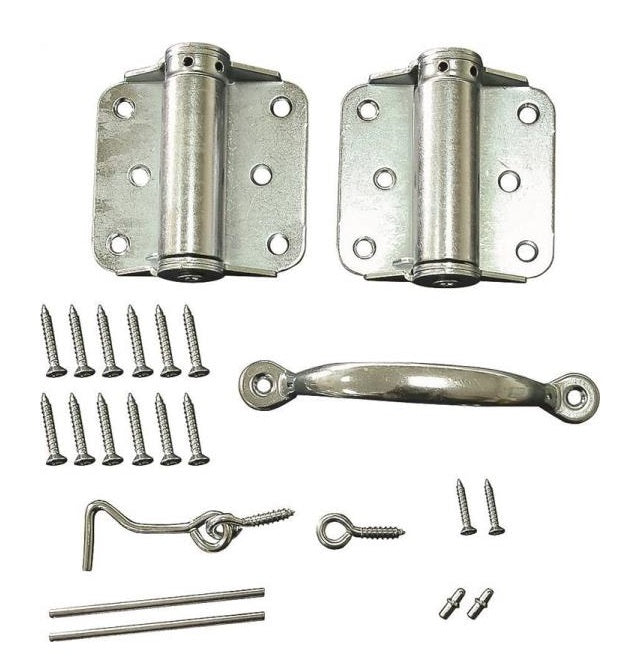 Prosource LR-114-ZP-PS Screen Door Hinge Sets, Zinc Plated
