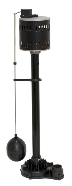 Superior Pump 92333 Thermoplastic Pedestal Sump Pump, 1/3 HP