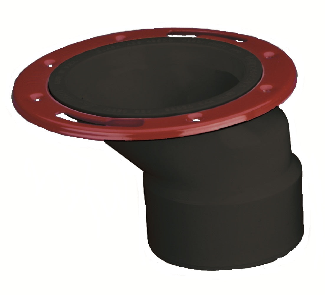 Oatey 43500 Level Fit Offset Closet Flange, 3" x 4"