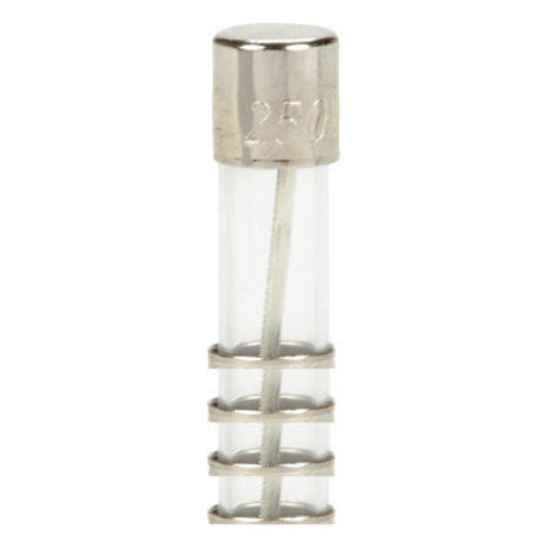 Jandorf 60653 AGW Fast Acting Glass Tube Fuse, 30 Amp, 1/4" x 7/8"