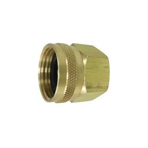 Mintcraft PMB-055-3L Swivel Female Hose Connector, Brass, 3/4" x 3/4"