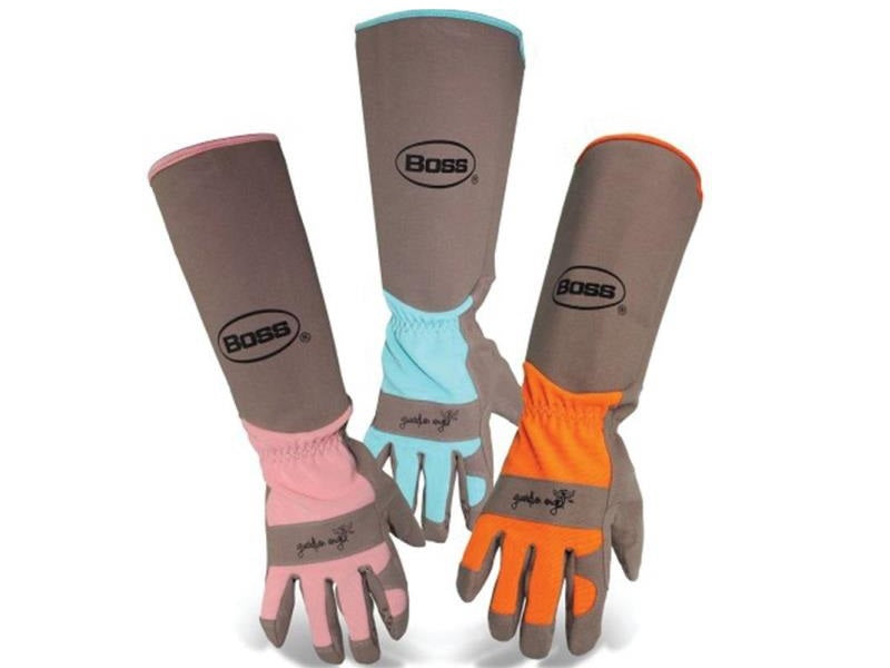 Boss 8419B Extended Sleeve Ladies Garden Gloves, Assorted color