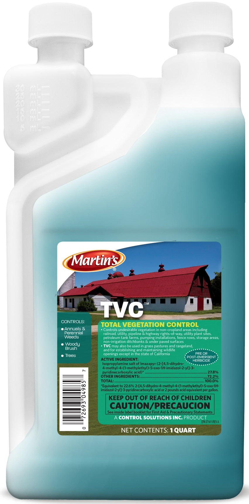 Martin&#039;s 82004985 Total Vegetation Control, 1 Quart