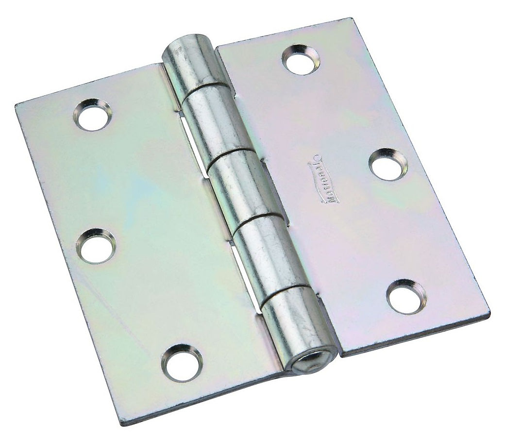 National Hardware N140-616 Non-Removable Pin Hinge, 3-1/2", Zinc plated