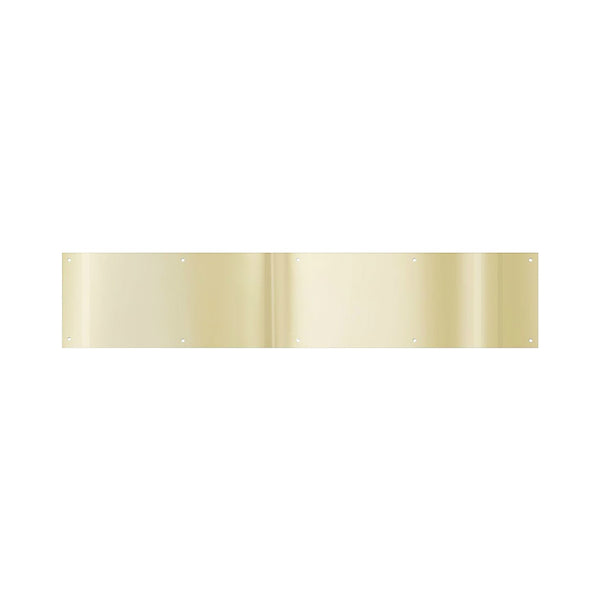 National Hardware N270-308 Kickplate, Brass, 8 Inch X34 Inch