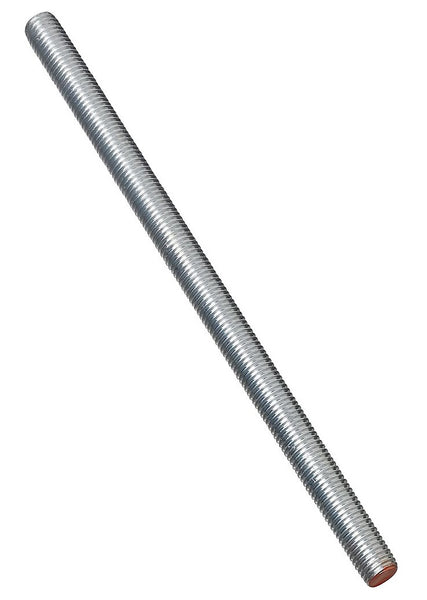 Stanley 179630 Threaded Rod, 5/8-11" x 72", Low Carbon Steel, Zinc Plated