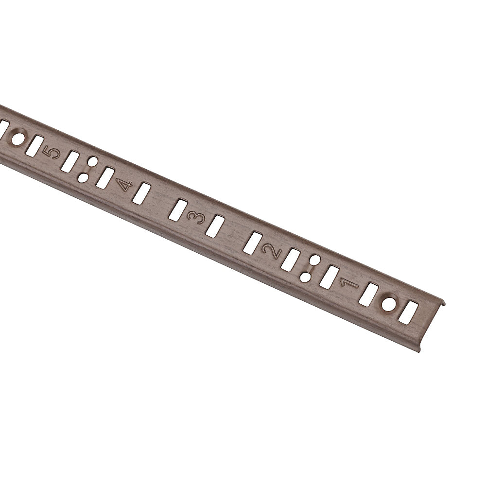 National Hardware N229-484 157BC Shelf Standards, Fruitwood, 4"