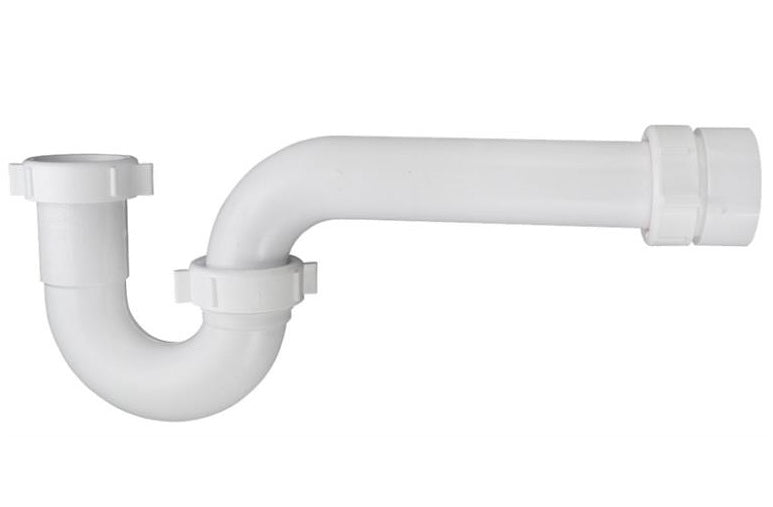 Plumb Pak 400TTW P-Trap with Marvel Connect, Polypropylene, White