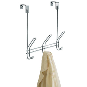 InterDesign 43912 Classico Over-The-Door Rack 3, Chrome