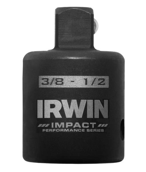 Irwin 1877498 Impact Deep Well Square Drive Socket Reducer, 1/2"-3/8"