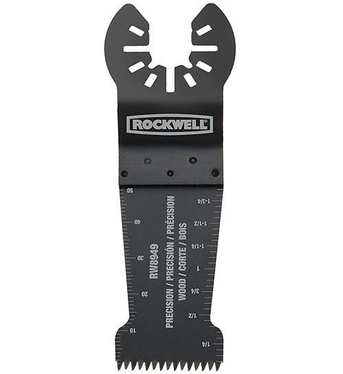 Rockwell RW8949 Sonicrafter Precision Wood End Cut Blade, 1-1/8"