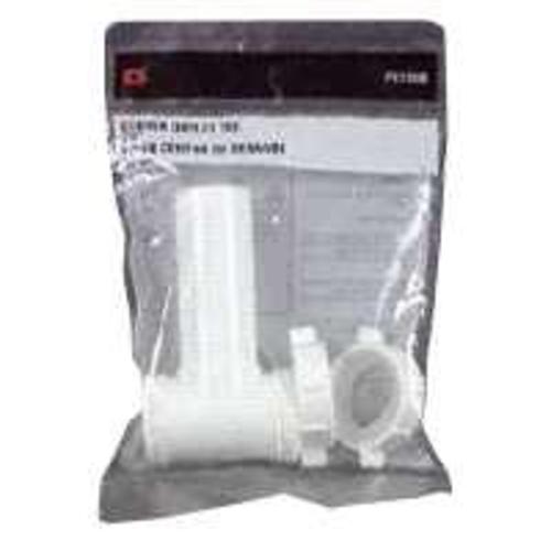 Plumb Pak PP20667 Center Outlet Waste Tee, 1-1/2", White