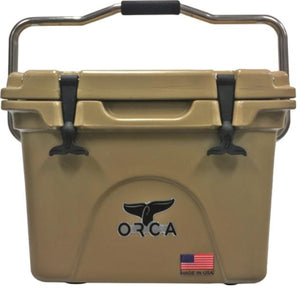ORCA ORCT020 Insulated Cooler, 20 Quart, Tan