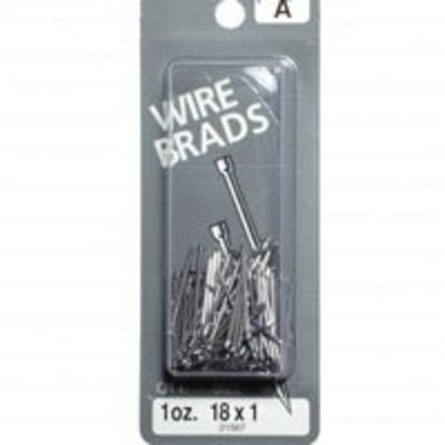 Midwest 21567 Wire Brads, 18 X 1"