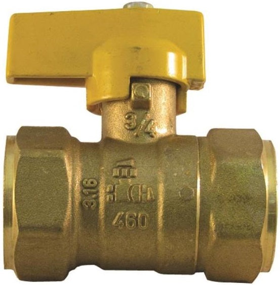 Pro-Flex PFGV-F34B Gas Valves, 3/4" x 3/4"