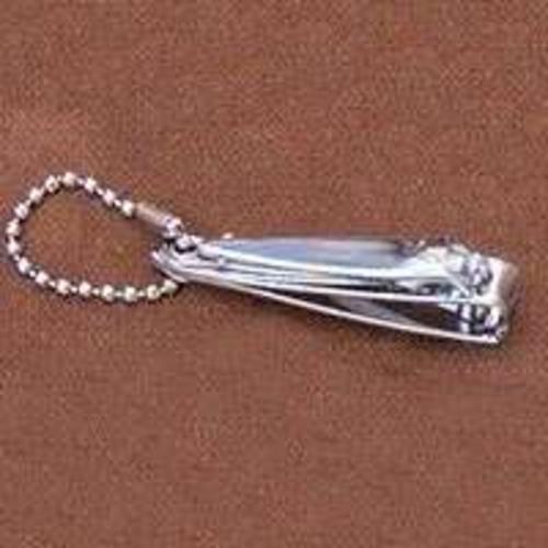 Toolbasix W9973L Nail Clipper With Key Chain, Stainless Steel