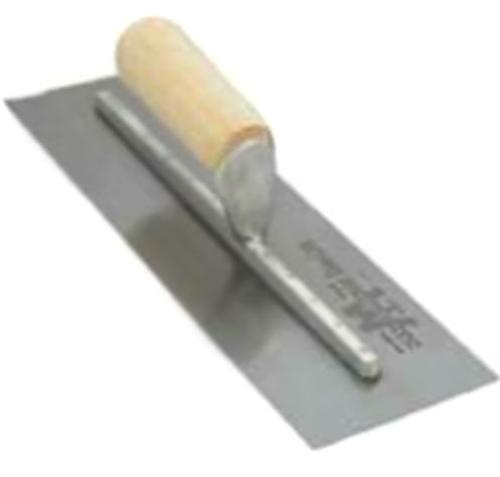 Marshalltown MX66 Finishing Trowel 16"x4", Straight Wood Handle