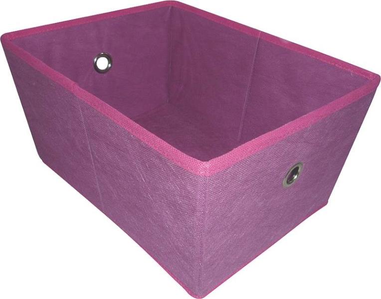 Simple Spaces 05000949P Storage Bin, Purple