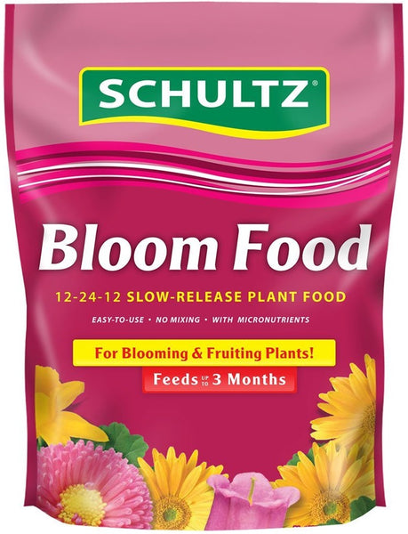Schultz SPF48270 Bloom Food Slow-Release Plant Food, 12-24-12, 3.5 lbs