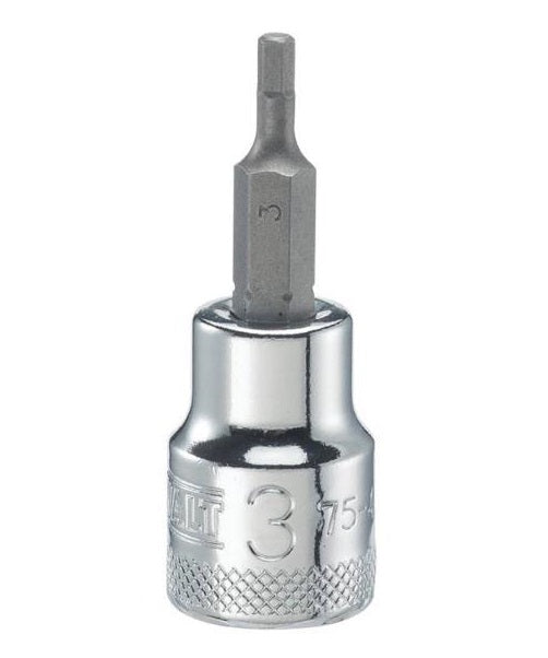 Dewalt DWMT75456OSP Hex Bit Sockets, 3/8" Drive, 3 mm Bit