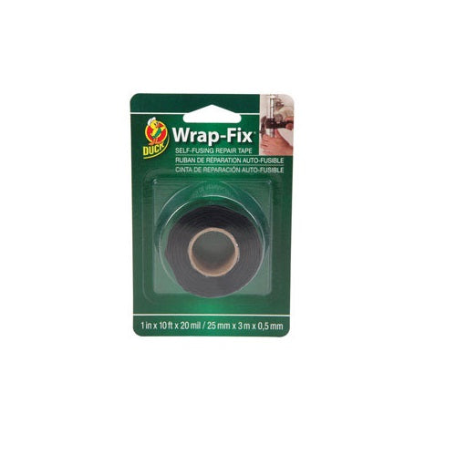 Duck 442055 Wrap-Fix Self Fusing Silicone Rubber Tape, 1" x 10'