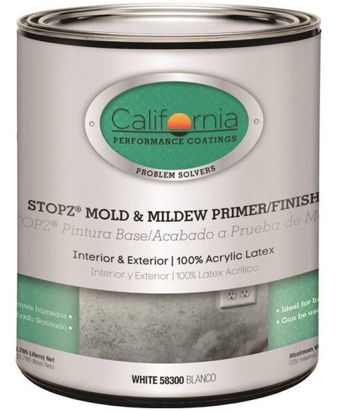 FixAll F58300-4 Stopz Mold & Mildew All-Purpose Primer, 1 Quart